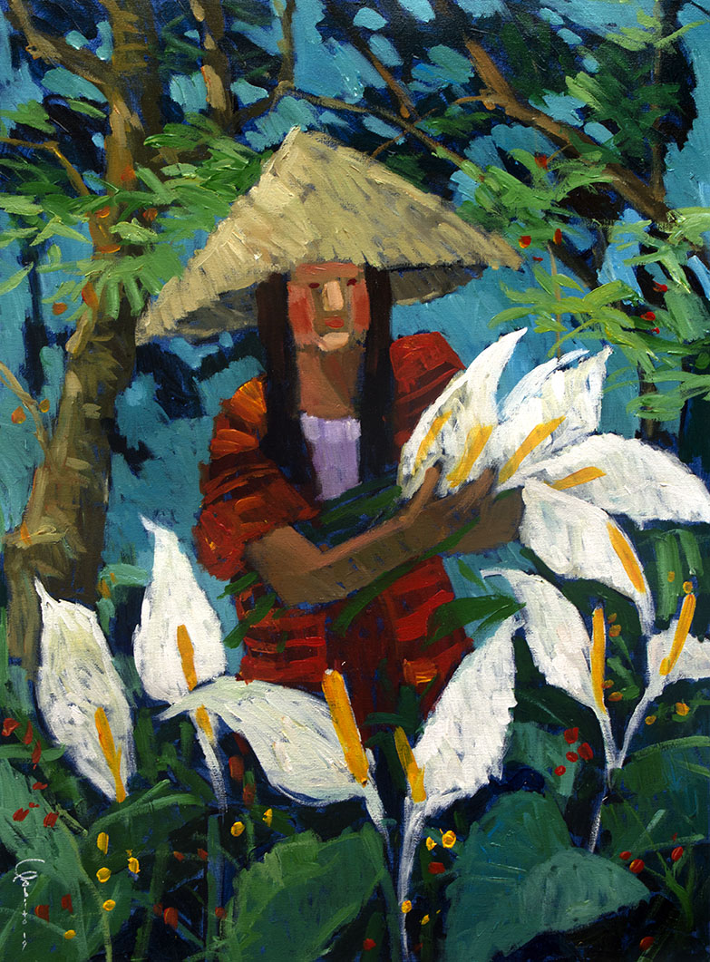 Among Peace Lilies, 80