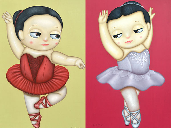 Jomar Delluba’s ‘En Pointe’ at Galerie Raphael