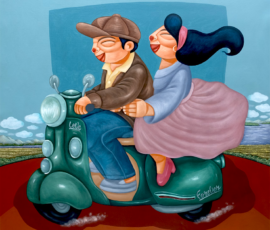 Best Partner Ever Forever Love Vespa